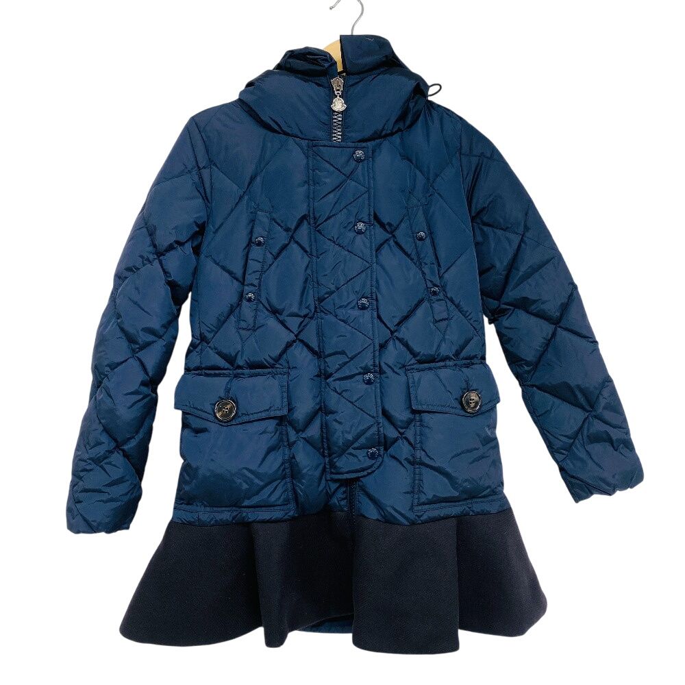 Moncler Vaulogette 00 Wool Down Jacket Navy