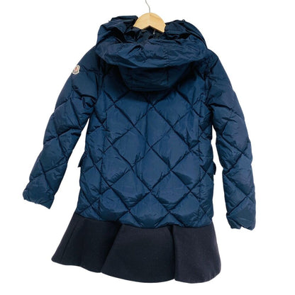 Moncler Vaulogette 00 Wool Down Jacket Navy — view 2