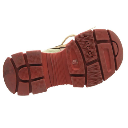 Gucci Boots Flash Trek High Top Sneakers Brown — view 4