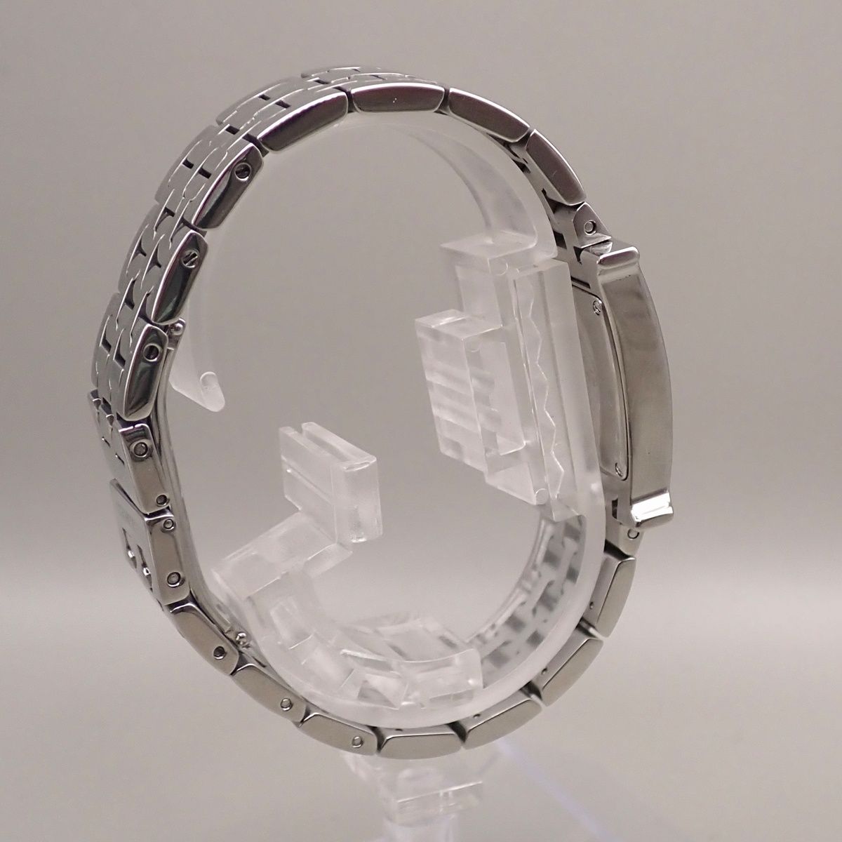 Hermes Watch Silver Orange Quartz — view 5
