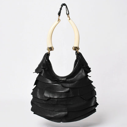 Saint Laurent Mombasa Shoulder Bag Tropez Black — view 2