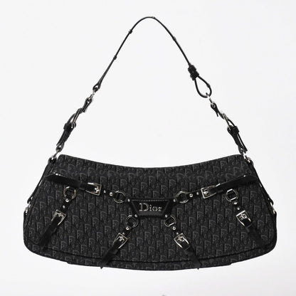 Dior Bondage Bag Trotter Pattern Galliano