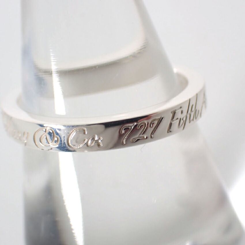 Tiffany & Co 925 Notes Narrow Ring — view 2