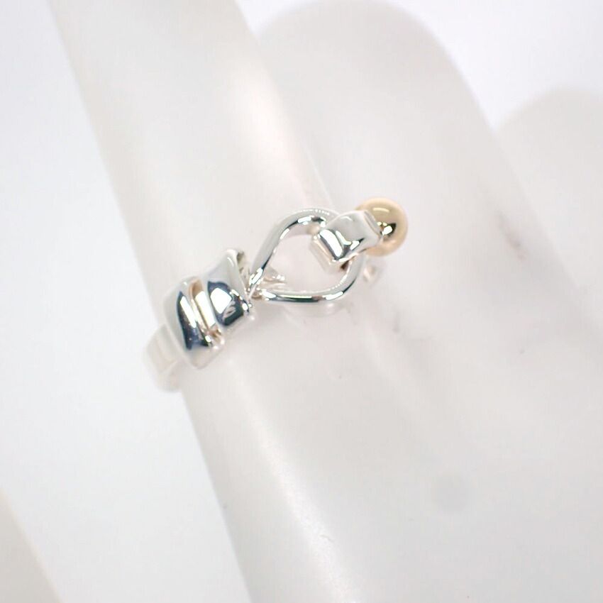 Tiffany & Co 925 750 Love Knot Ring — view 6