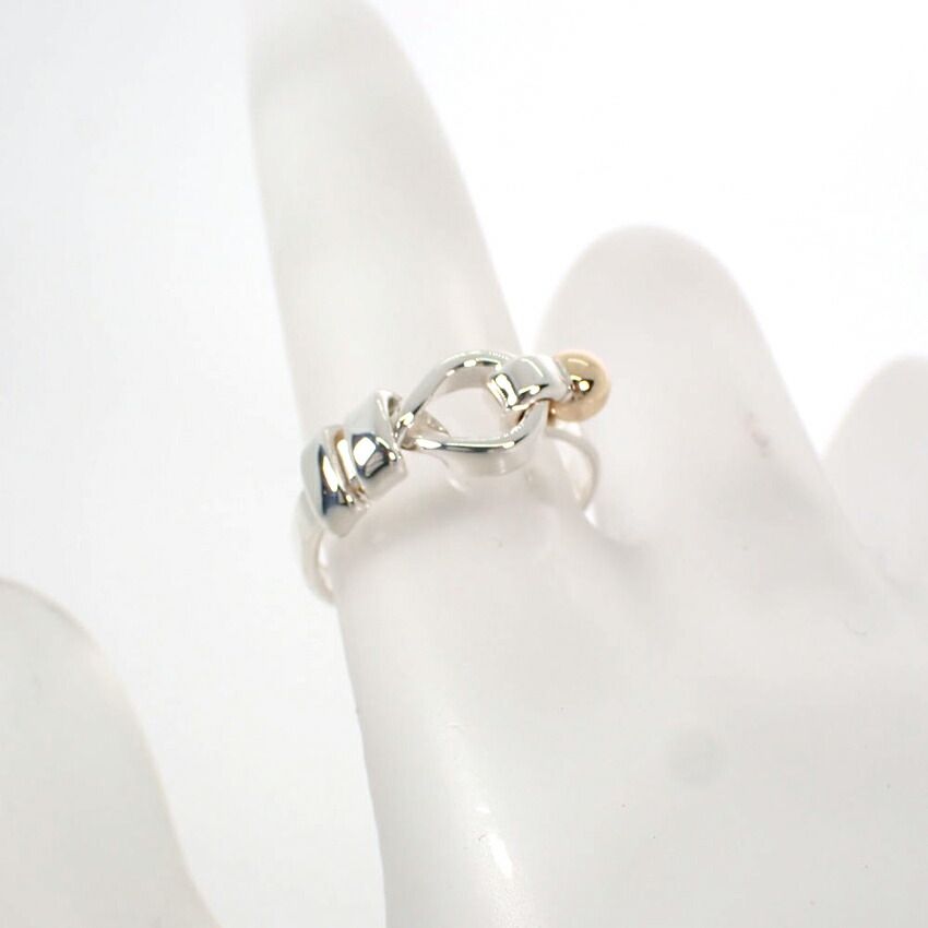 Tiffany & Co 925 750 Love Knot Ring — view 7