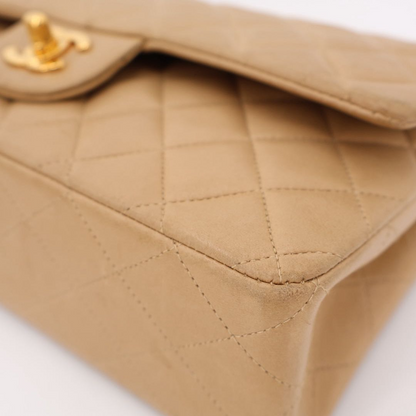 Chanel Quilted 25 Lambskin Double Flap Bag Chain — view 5