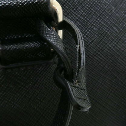 Prada Nylon Leather 2-Way Boston Black Messenger Bag — view 7