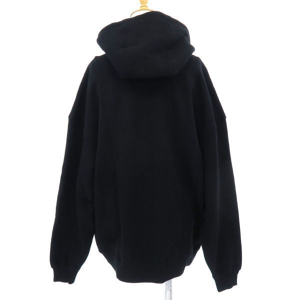 Saint Laurent Paris Hoodie Black — view 3