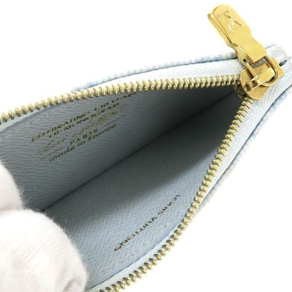 Louis Vuitton Pochette Cles Light Blue — view 2