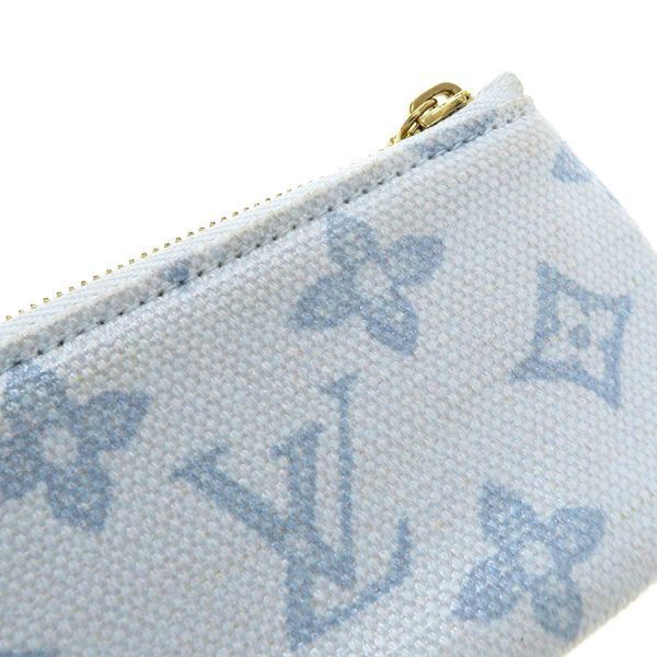 Louis Vuitton Pochette Cles Light Blue — view 8