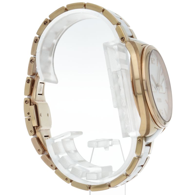 Fendi Bugsmon Star Watch Diamond SS Ceramic White — view 4