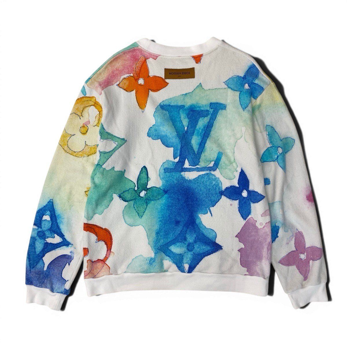 Louis Vuitton Water Monogram Sweatshirt Shirt Top Au4 XL Multicolor — view 3