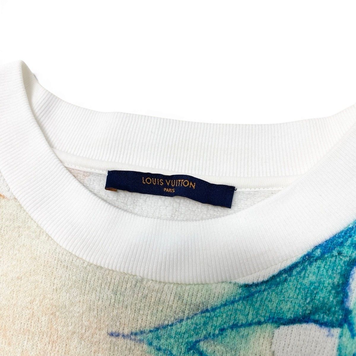 Louis Vuitton Water Monogram Sweatshirt Shirt Top Au4 XL Multicolor — view 8