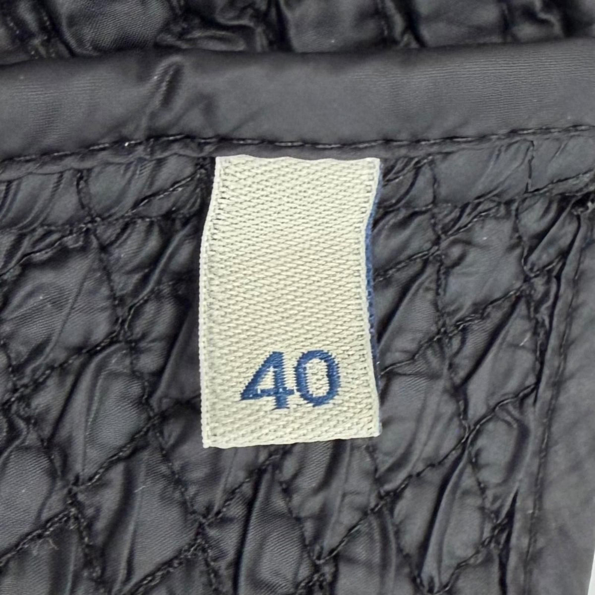 Moncler Back Zip Quilted Sleeveless Dress Black 40 — view 8