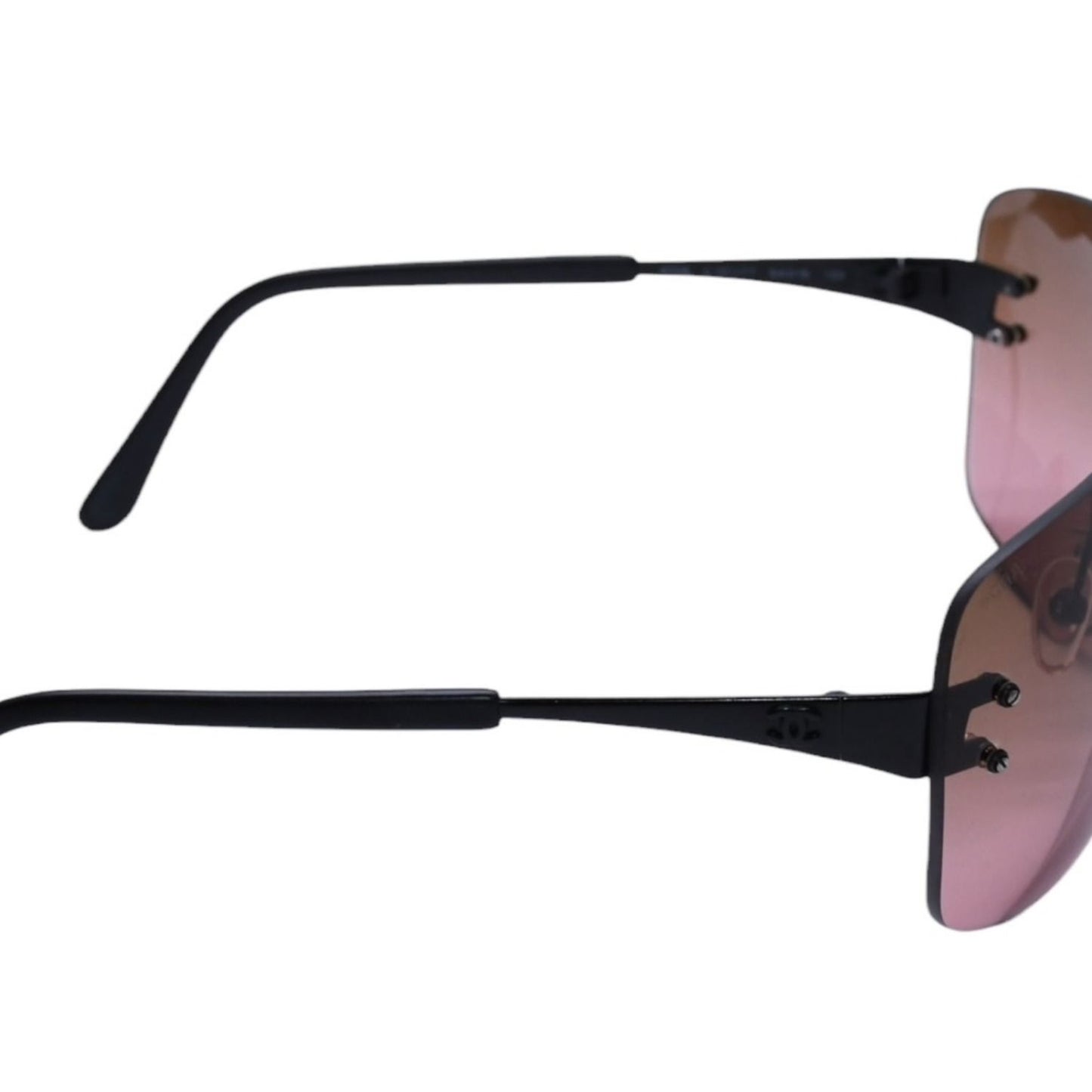 Chanel Rimless Sunglasses Eyewear CC Logo Gradient — view 5