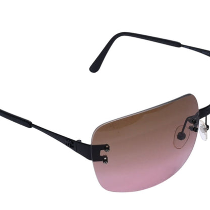 Chanel Rimless Sunglasses Eyewear CC Logo Gradient — view 4