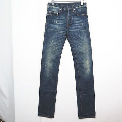 Dior Era Claw Scar Denim Jeans 26 Blue