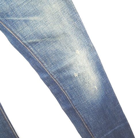 Dior Era Claw Scar Denim Jeans 26 Blue — view 3