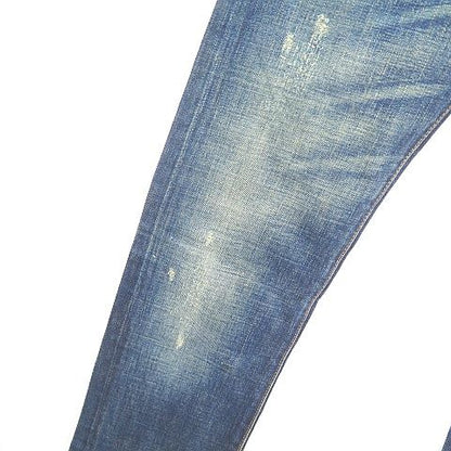 Dior Era Claw Scar Denim Jeans 26 Blue — view 2