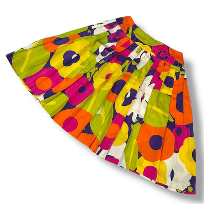 Chanel Skirt CC Logo Silk Multicolor — view 3