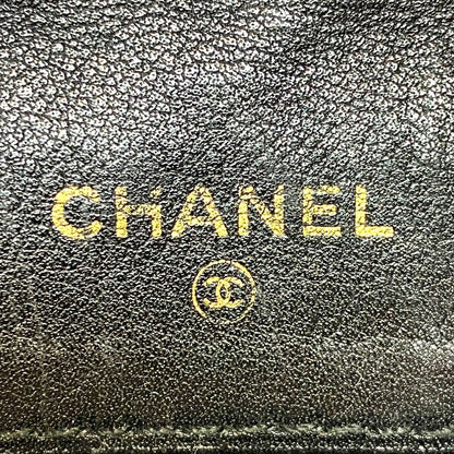 Chanel Bicolor Billfold Leather Wallet — view 4