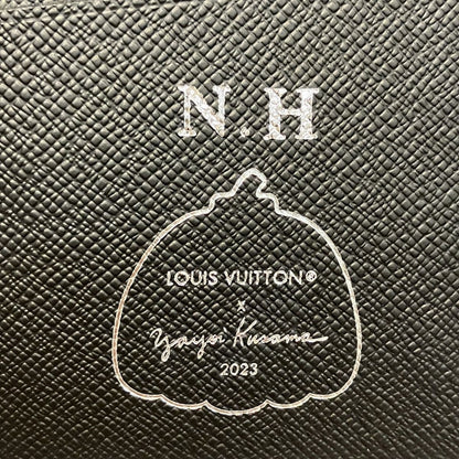 Louis Vuitton Portefeuille Brazza Yayoi Kusama Collaboration Monogram Eclipse — view 4
