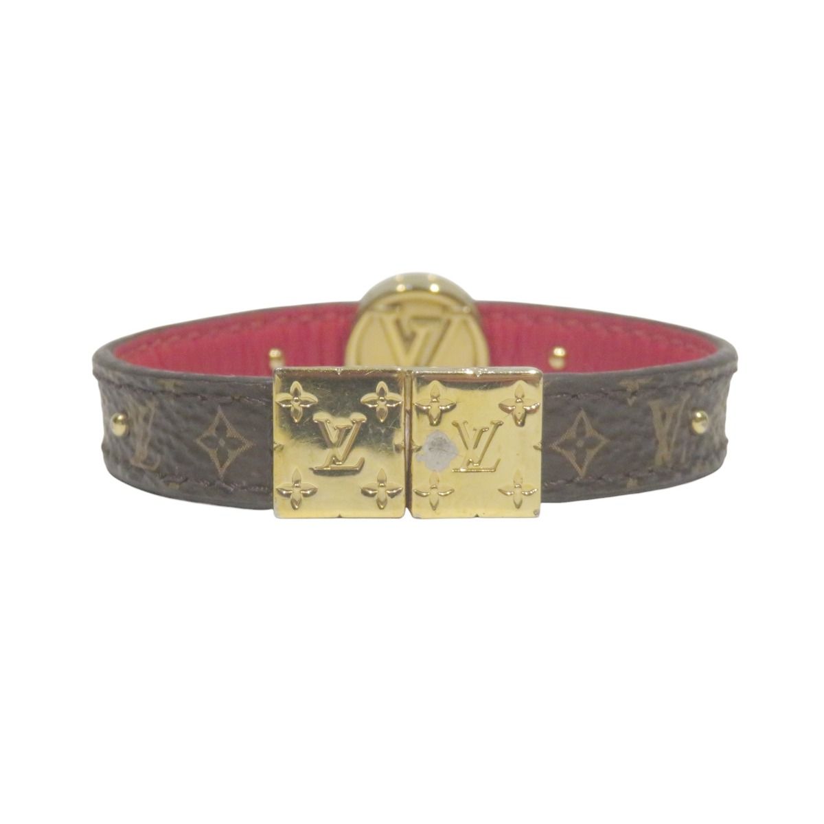 Louis Vuitton Bracelet LV Circle Reversible Monogram Canvas — view 2