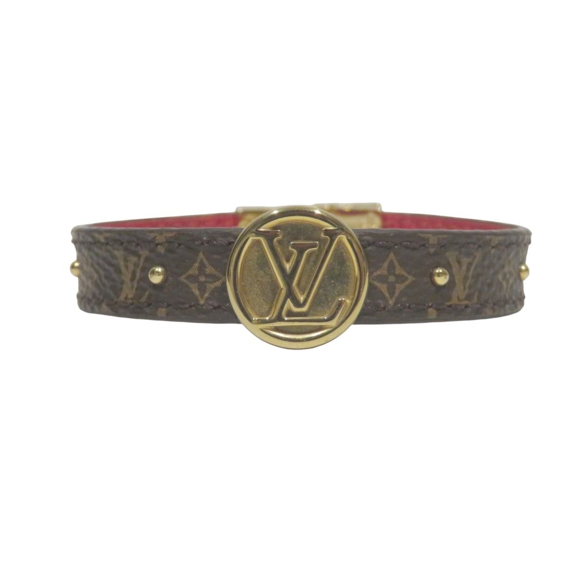 Louis Vuitton Bracelet LV Circle Reversible Monogram Canvas