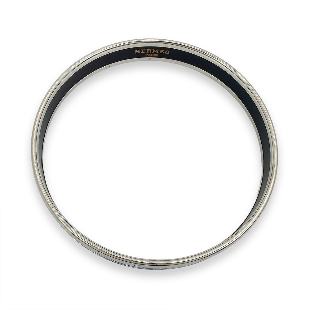 Hermes Enamel Bangle Bracelet — view 3