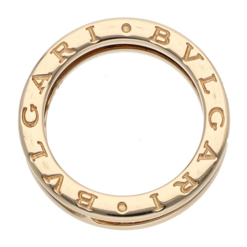 Bvlgari Bulgari B.Zero1 Band 18K Yellow Gold Diamond Ring — view 5