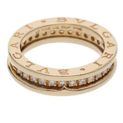 Bvlgari Bulgari B.Zero1 Band 18K Yellow Gold Diamond Ring — view 4