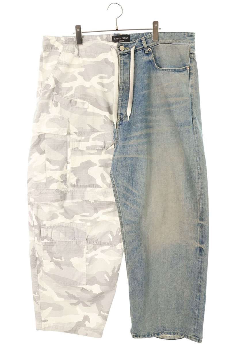 Balenciaga Hybrid Baggy Denim Pants