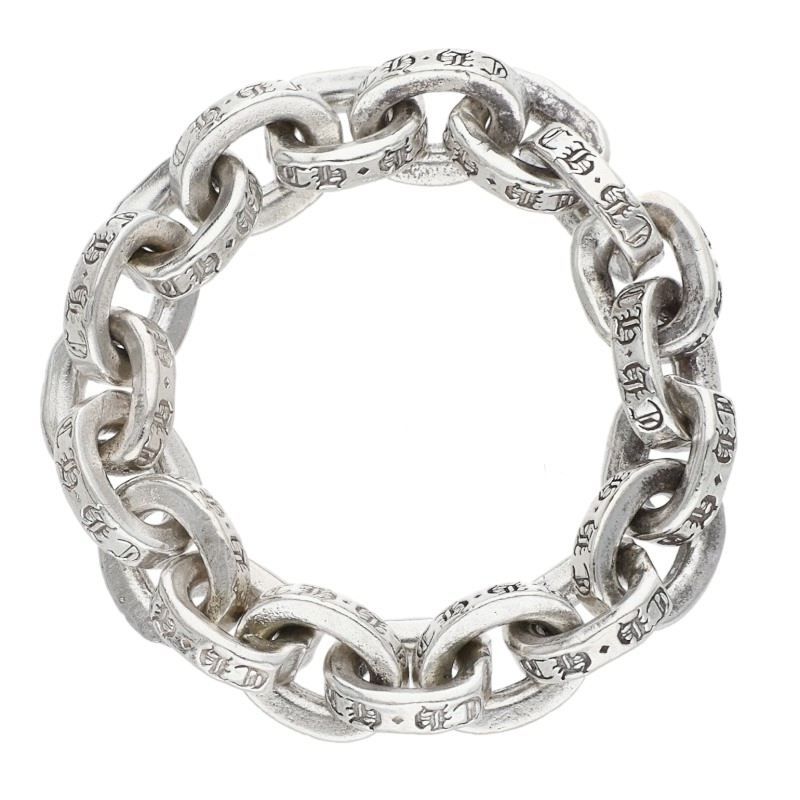 Chrome Hearts Paper Chain Ring Silver — view 5