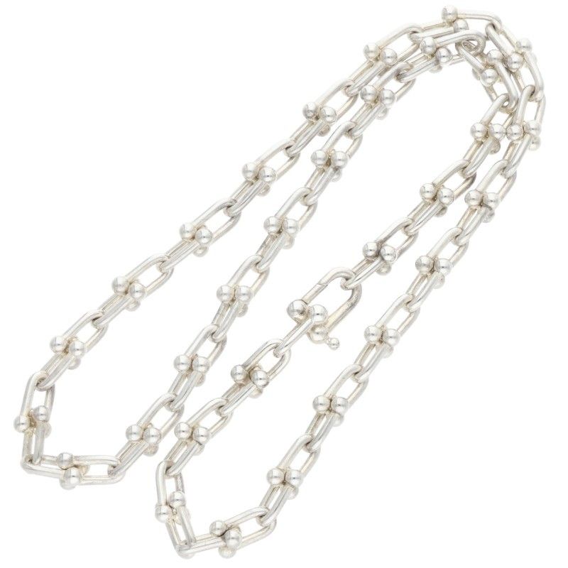 Tiffany & Co HardWear Small Link Silver Necklace — view 2