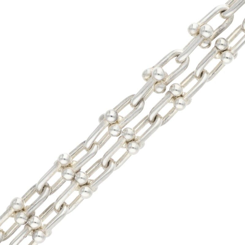 Tiffany & Co HardWear Small Link Silver Necklace — view 5