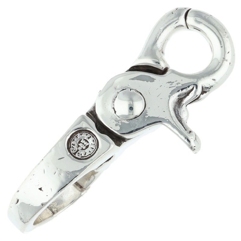 Chrome Hearts Quick Clip Cross Ball Silver Shoulder Bag — view 2