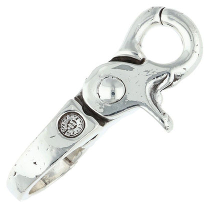 Chrome Hearts Quick Clip Cross Ball Silver Shoulder Bag — view 2