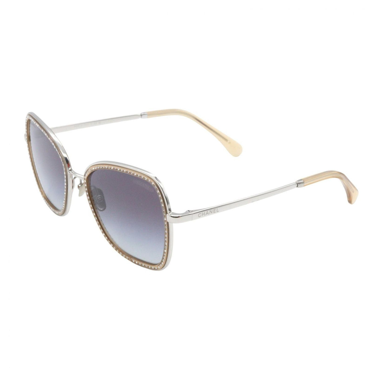 Chanel Sunglasses 475 S6 Silver Brown Eyewear — view 2