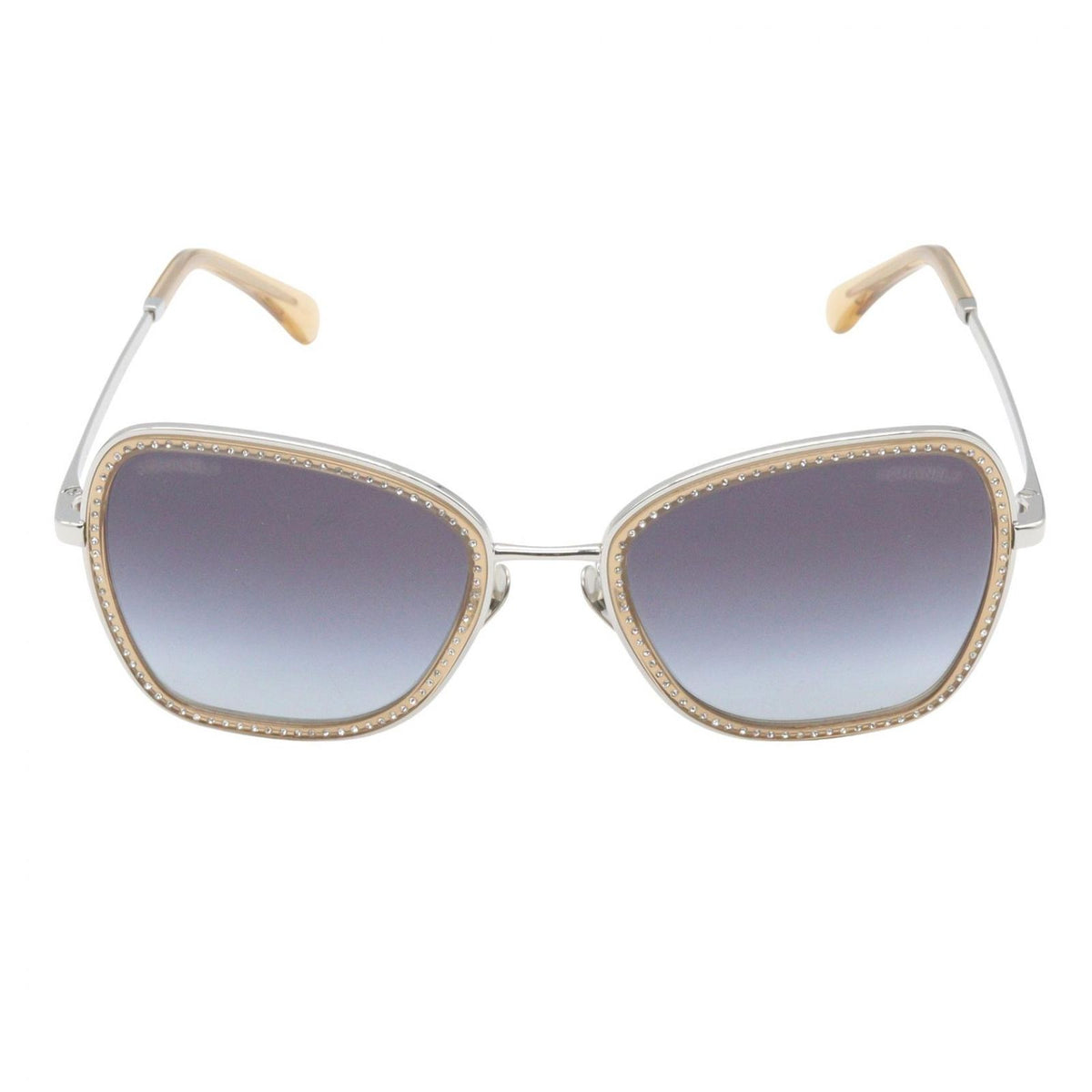 Chanel Sunglasses 475 S6 Silver Brown Eyewear
