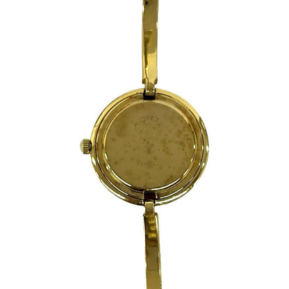 Gucci With Case Vintage Change Bezel Sherry Line Wristwatch Gold Watch — view 6