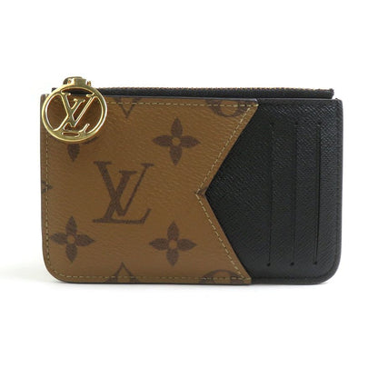 Louis Vuitton Coin Case Monogram Reverse Card Holder Romy