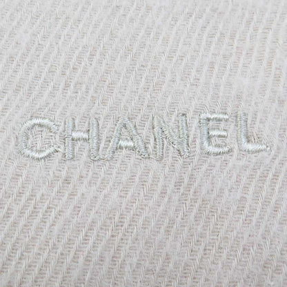 Chanel Shawl Scarf Beige — view 8
