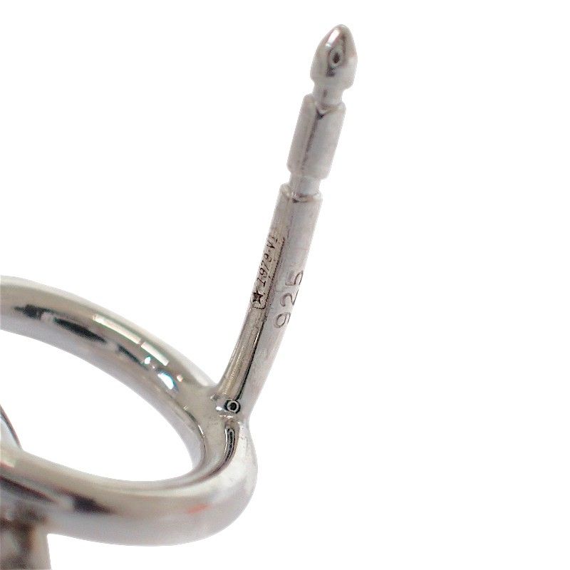 Hermes Loop MM 00 Earrings 925 Sterling Silver — view 6