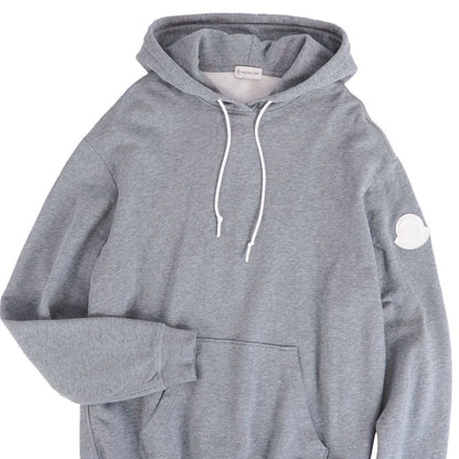 Moncler Hoodie Sweatshirt Gray — view 2