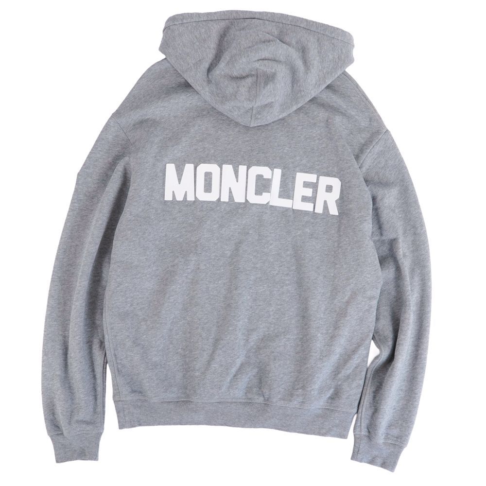 Moncler Hoodie Sweatshirt Gray — view 3