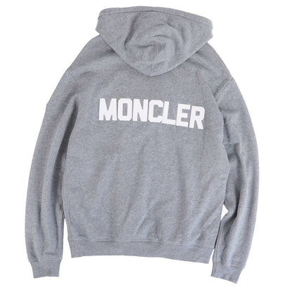 Moncler Hoodie Sweatshirt Gray — view 3