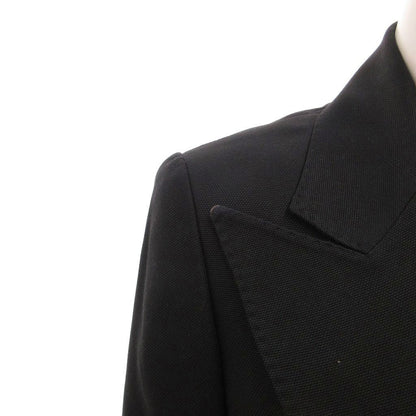 Gucci Tailored Jacket Blazer Single Silk 40 Black — view 5