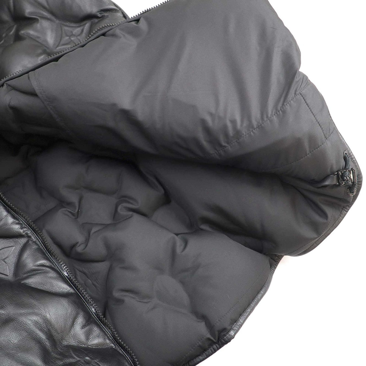 Louis Vuitton Monogram Boyhood Puffer Vest Down Rey Black — view 5