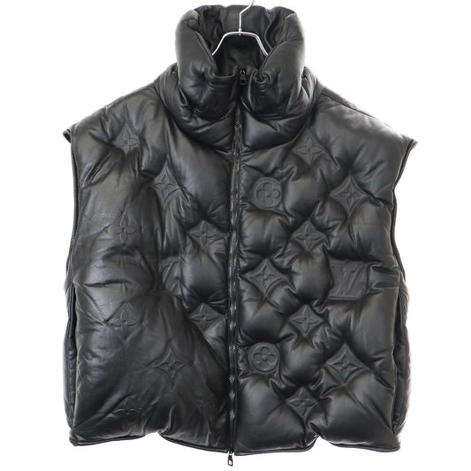 Louis Vuitton Monogram Boyhood Puffer Vest Down Rey Black