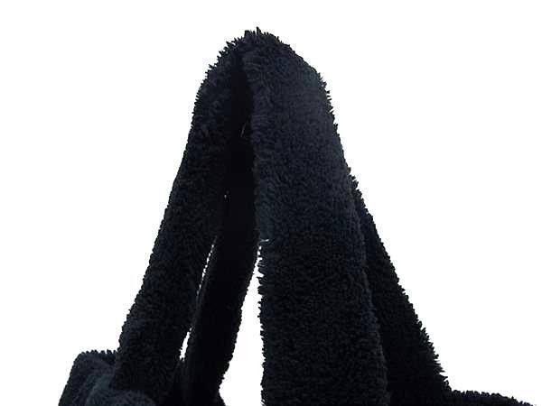 Prada Handbag Terry Tote Black Pile — view 2